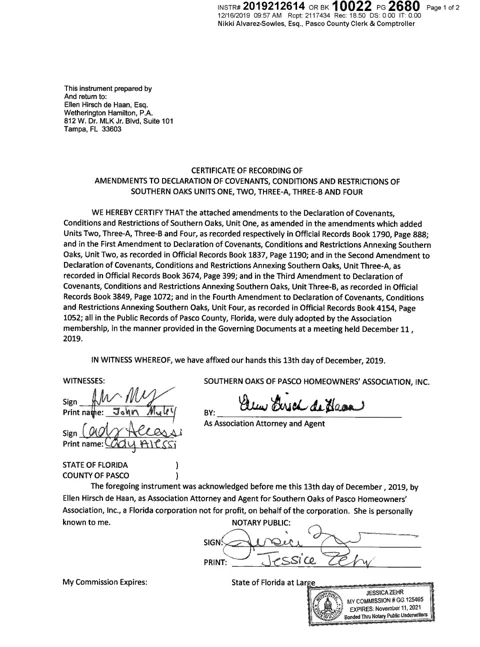 Sixth Amendment to Community Standards